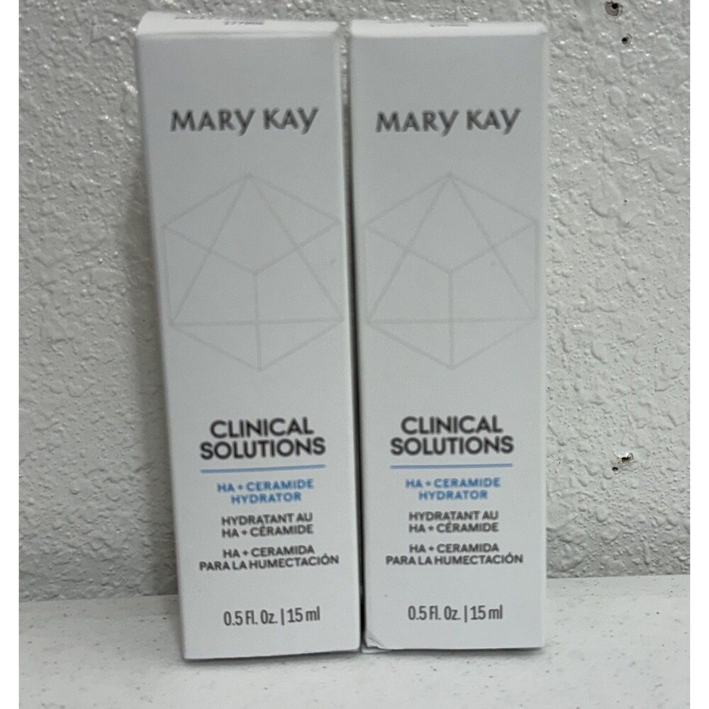Mary Kay Clinical Solutions HA+ Ceramide Hydrator Full Size NIB (Lot of 2)